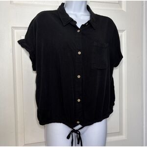 XL No Boundaries Cotton Button Down